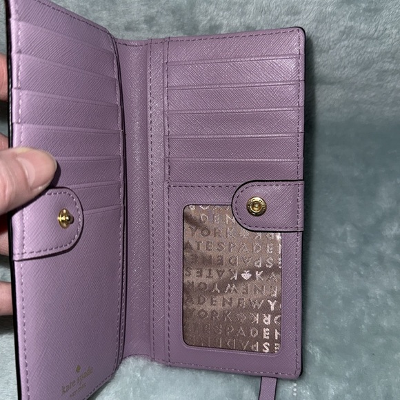 kate spade Lilac Petal Women's Wallet - Picture 10 of 11